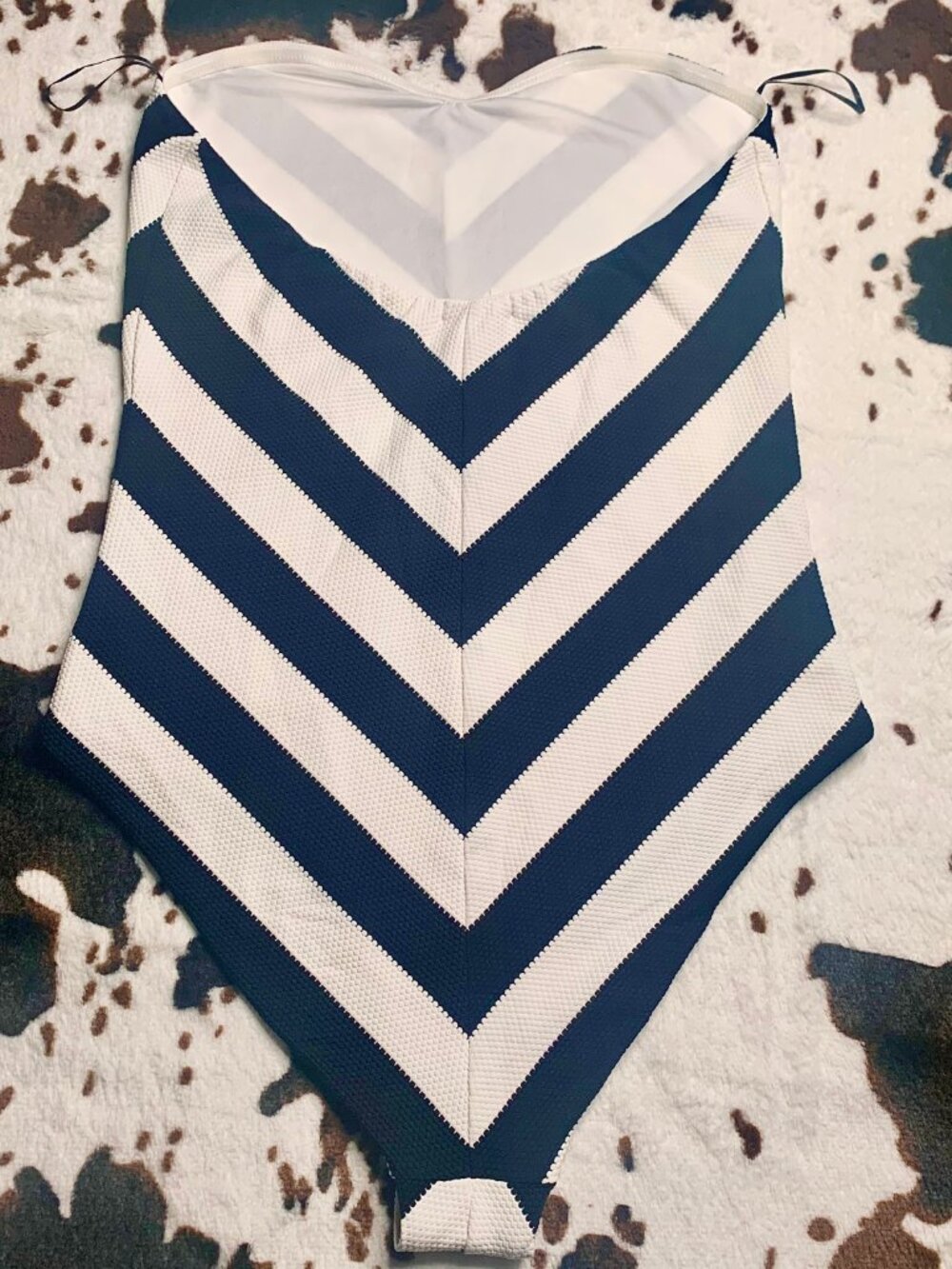 Zara X Barbie Black and White Iconic One-Piece Swimsuit NWT Size L - Picture 2 of 15